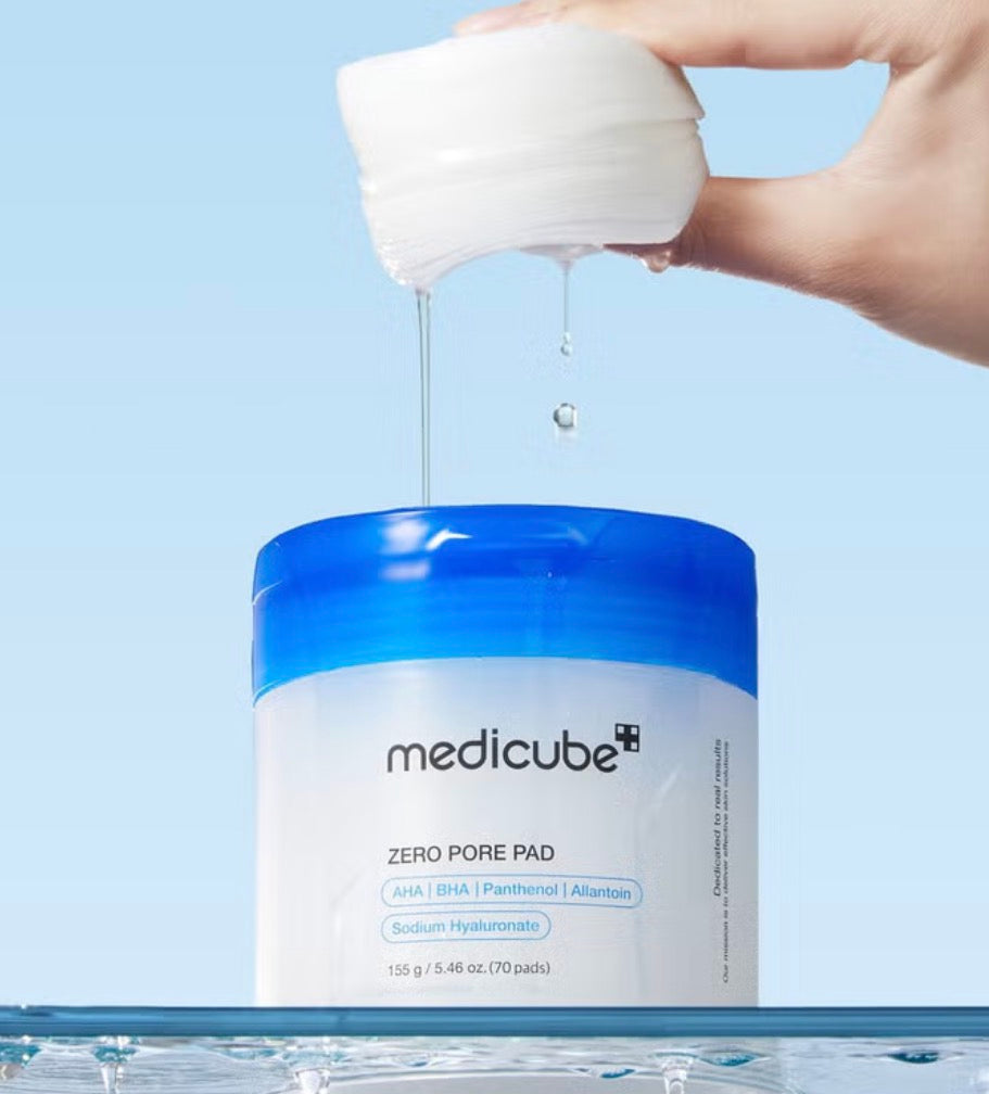MEDICUBE ZERO PORE PAD 2.0

70 pore cleansing pads that work to refine the appearance of skin.